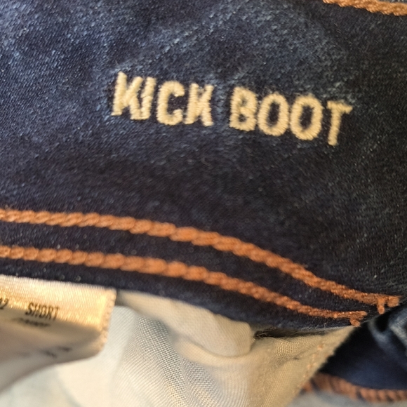 sac308🦅Kick Boot Super Stretch w/29" Inseam American Eagle Denim Jeans - Picture 4 of 7